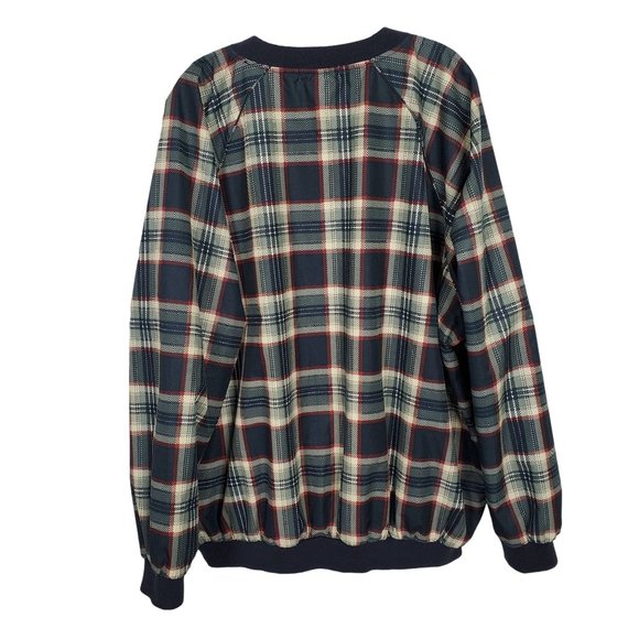 Izod Mens Size XL Jacket Pullover Golf Wind Shirt Pockets Oversized - Picture 3 of 7